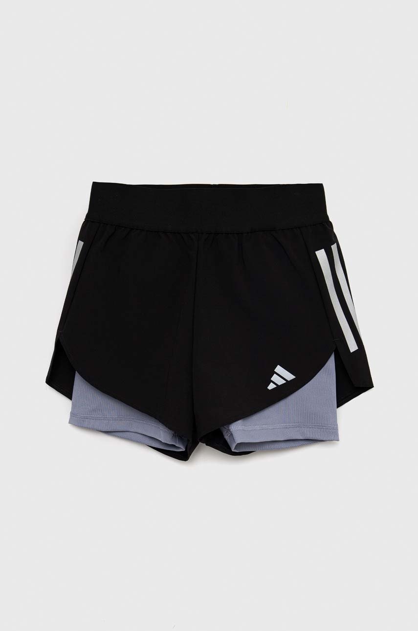 

Детски къси панталони adidas G RUN 2in1 SHO в черно, Черен
