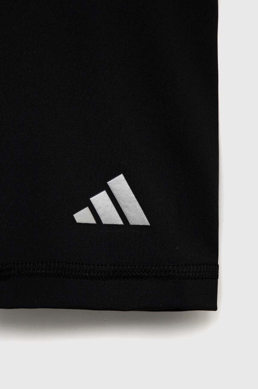 Adidas Performance Pantaloni Scurti Copii TF SHRT Culoarea Negru, Neted