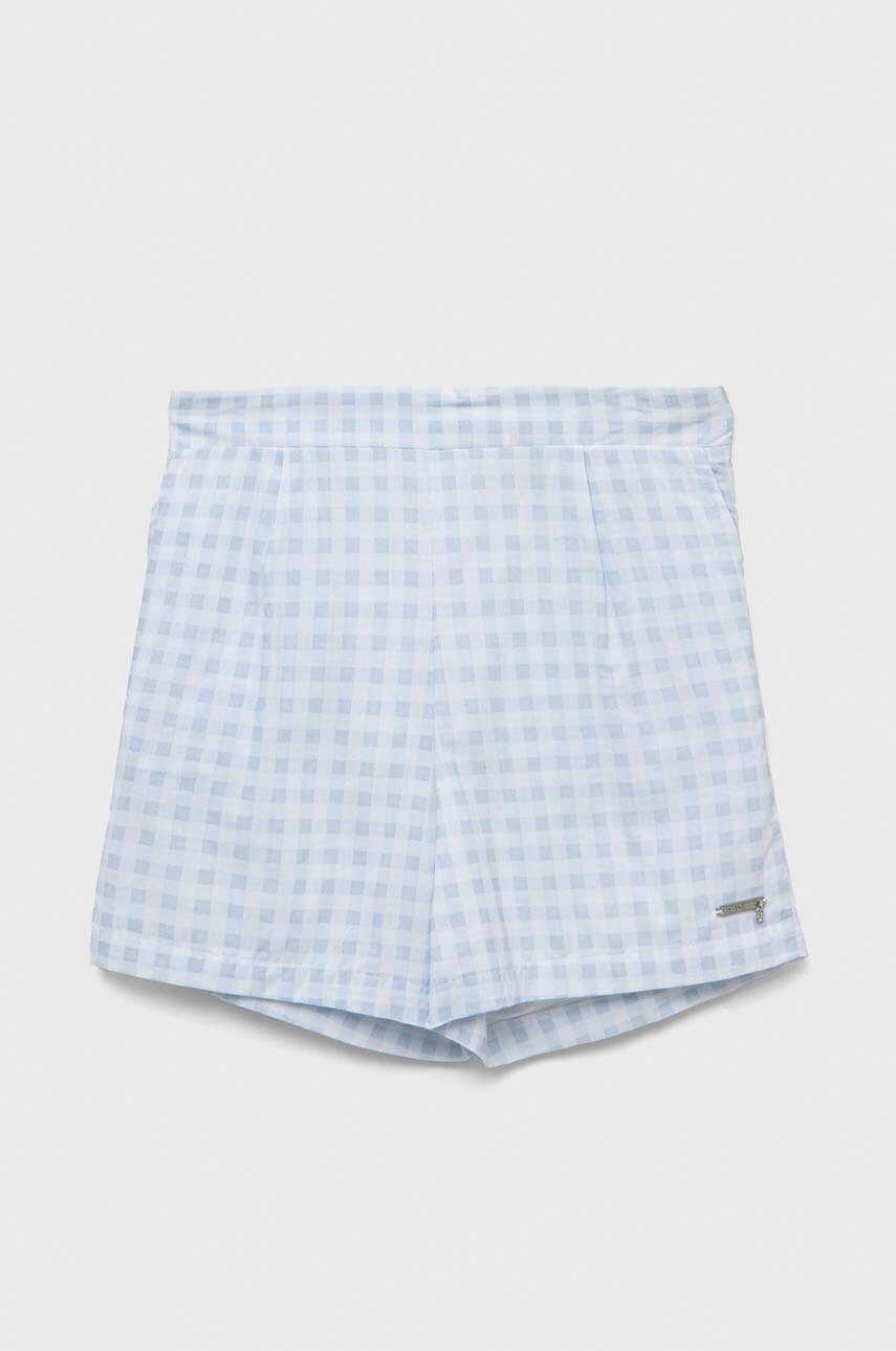 Дитячі бавовняні шорти Guess візерунок регульована талія