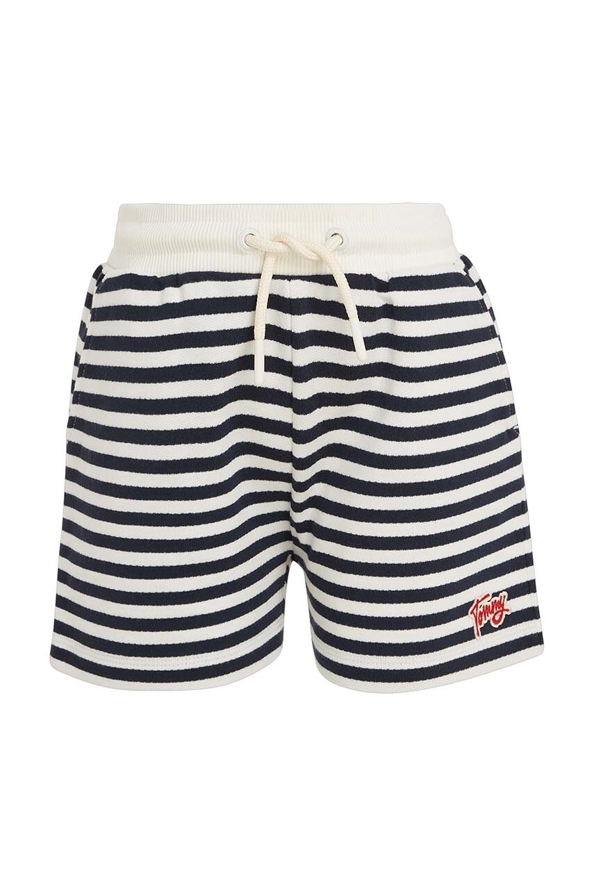 

Детские шорты Tommy Hilfiger цвет синий с узором