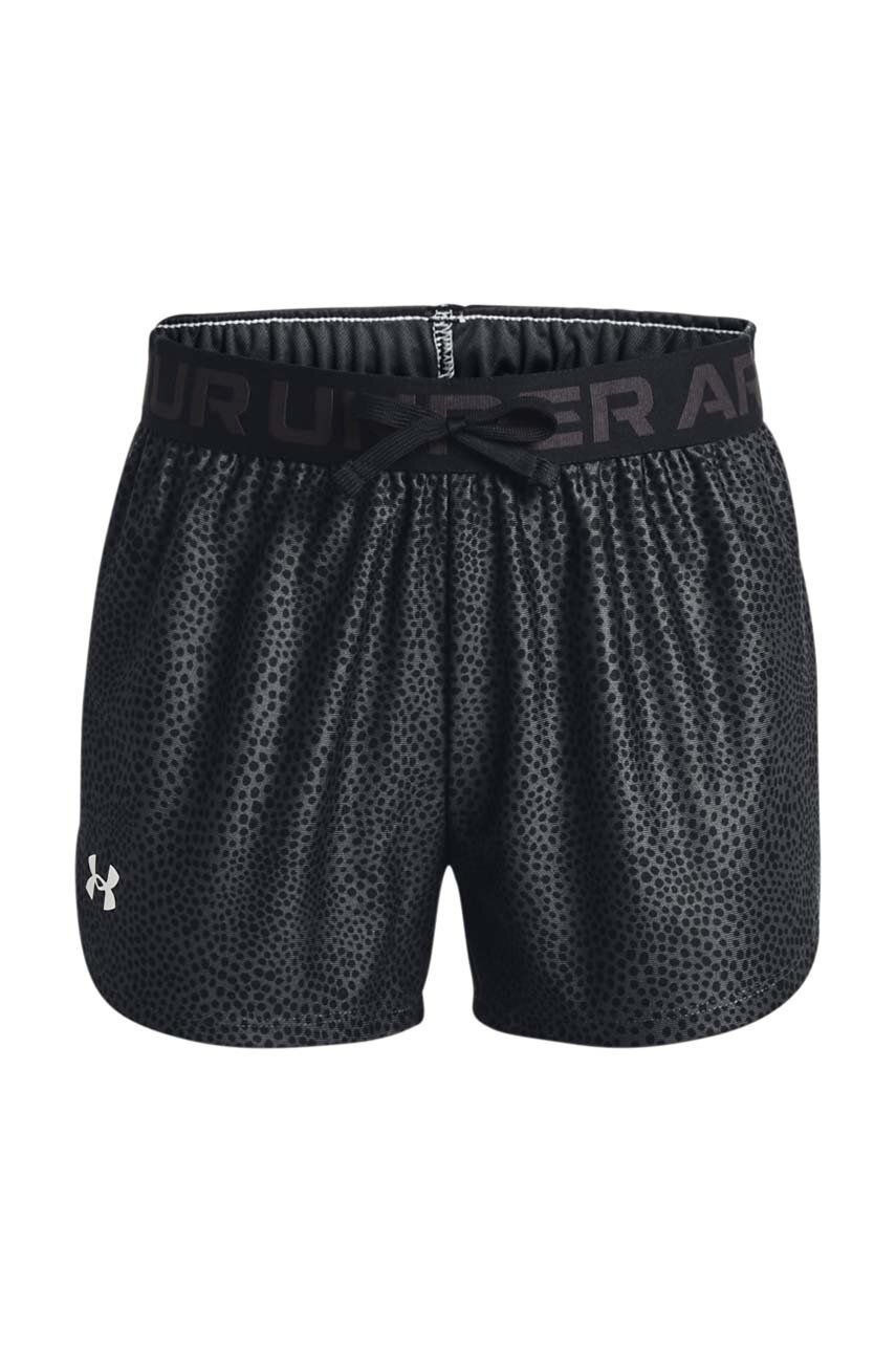 Under Armour pantaloni scurti copii culoarea gri, modelator