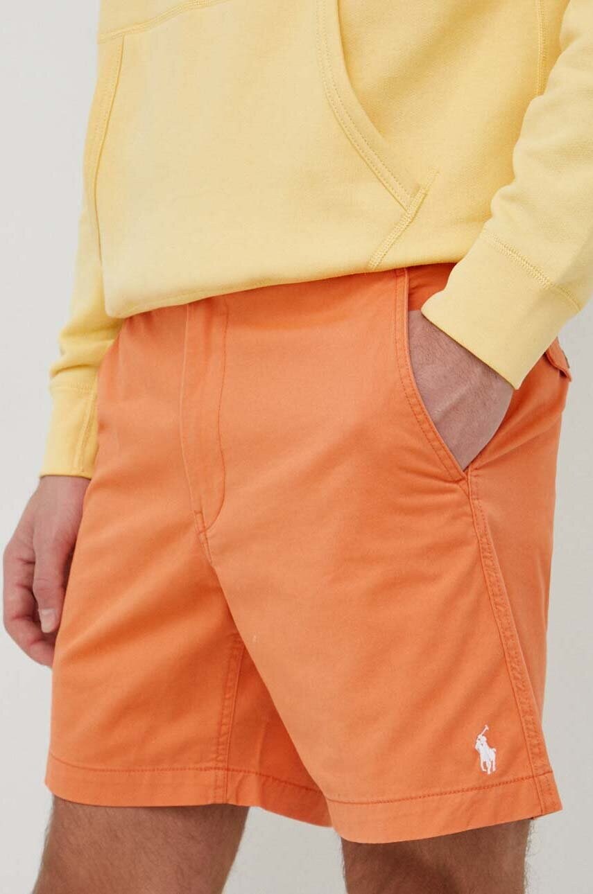 

Шорты Polo Ralph Lauren мужские цвет оранжевый