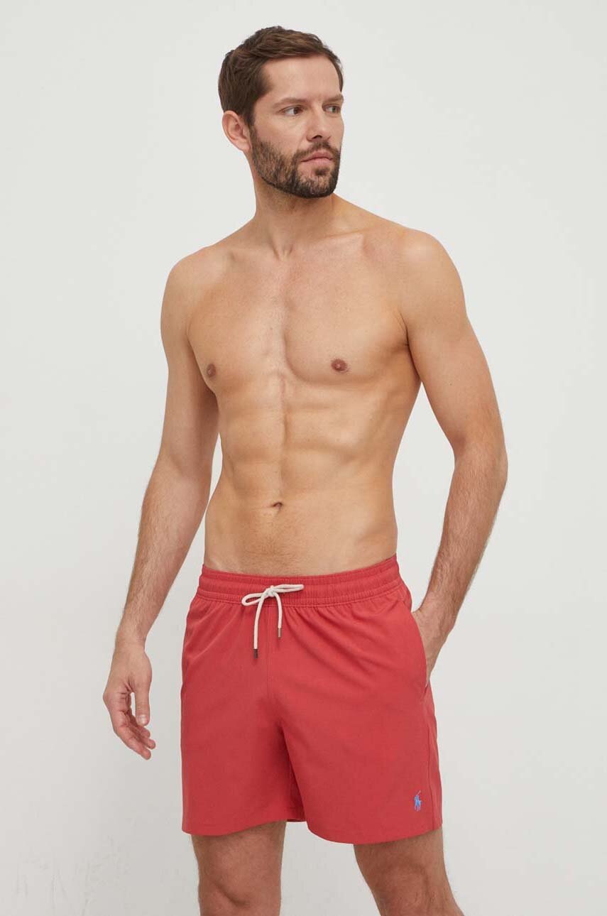 

Плувни шорти Polo Ralph Lauren в червено 710829851, Червен