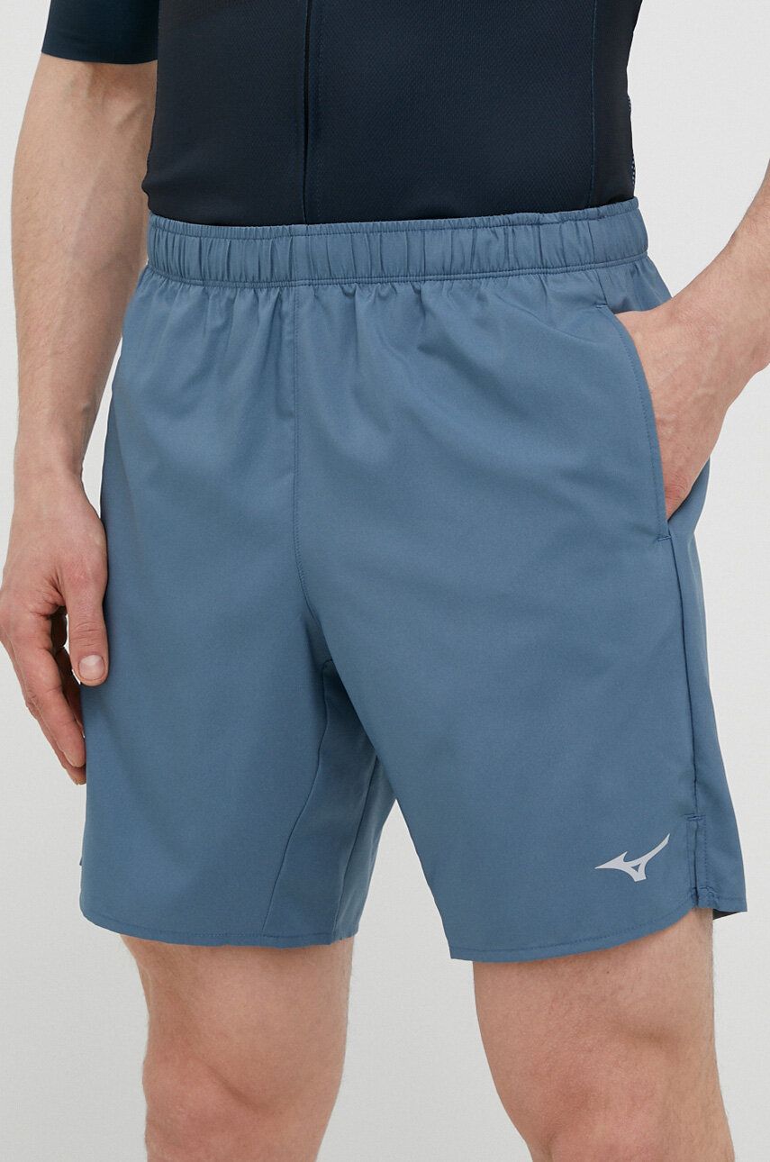Běžecké šortky Mizuno Core 7.5 - modrá -  100 % Polyester