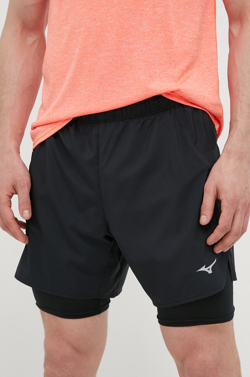 

Шорты для бега Mizuno Core цвет серый