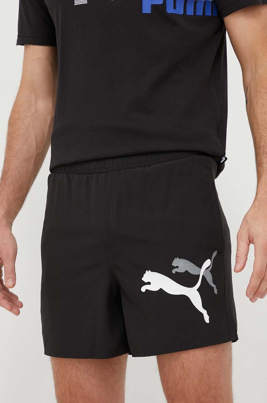 

Къс панталон Puma в черно, Черен