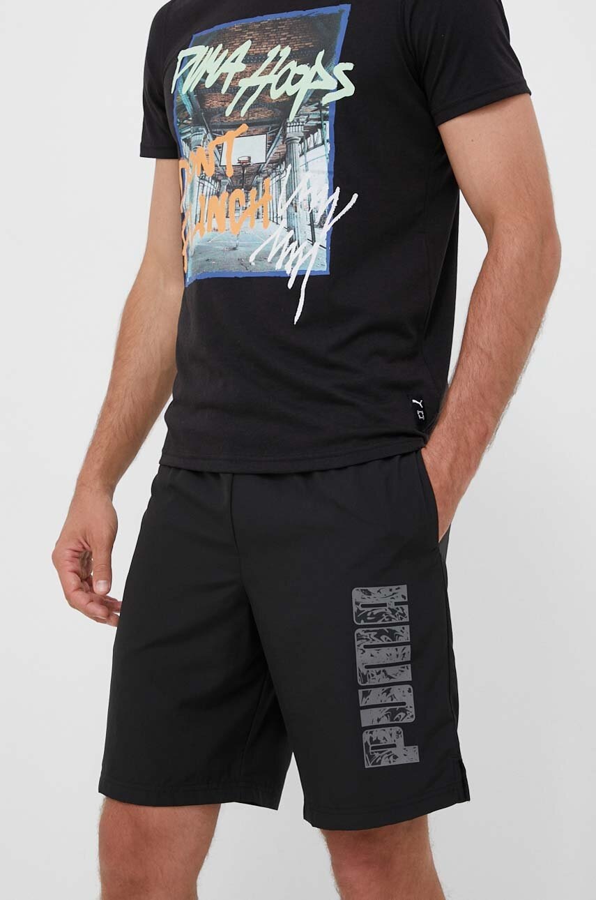 

Шорты Puma мужские цвет чёрный