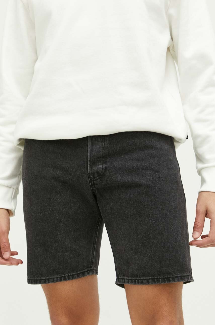 

Джинсові шорти Jack & Jones JJICHRIS чоловічі колір чорний 12223607