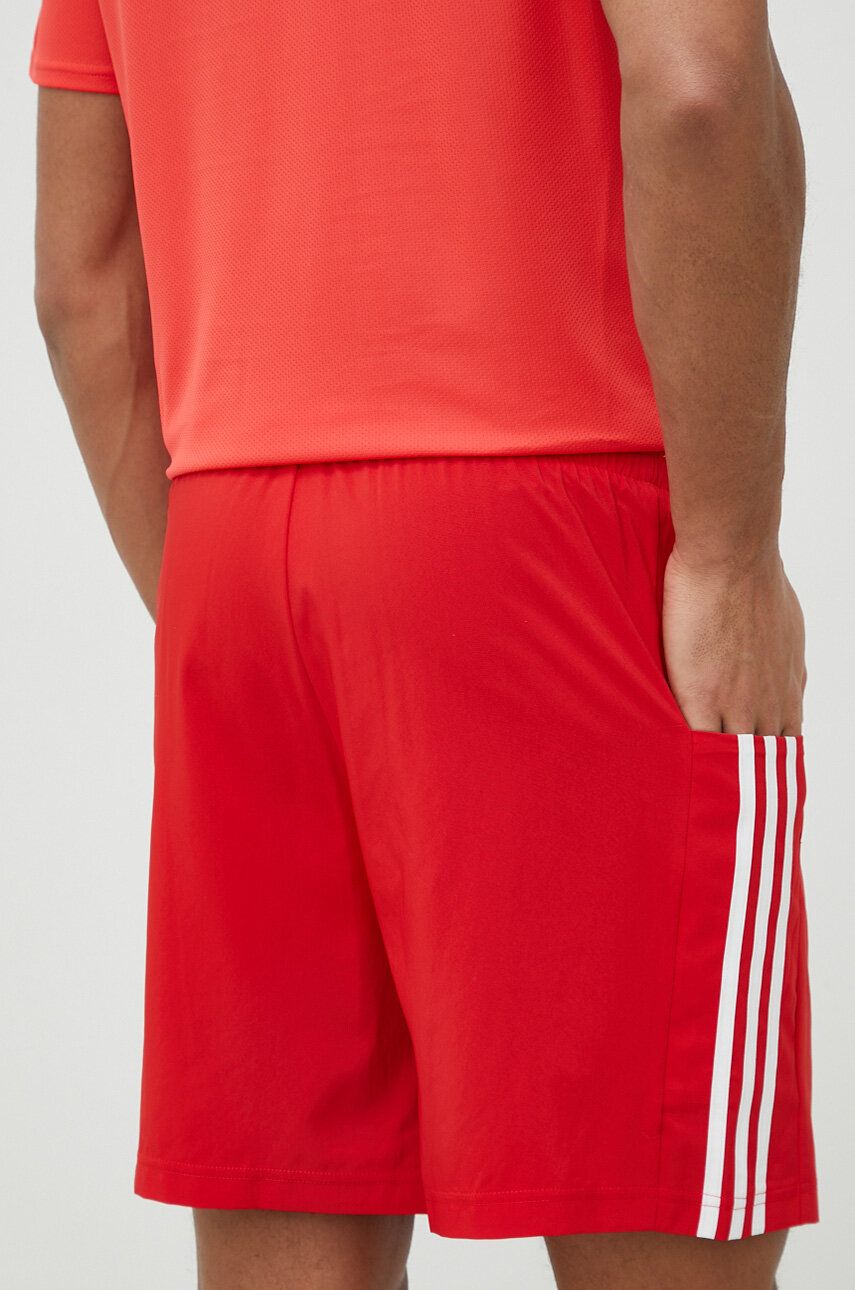Adidas Pantaloni Scurți De Antrenament Essentials Chelsea Culoarea Rosu