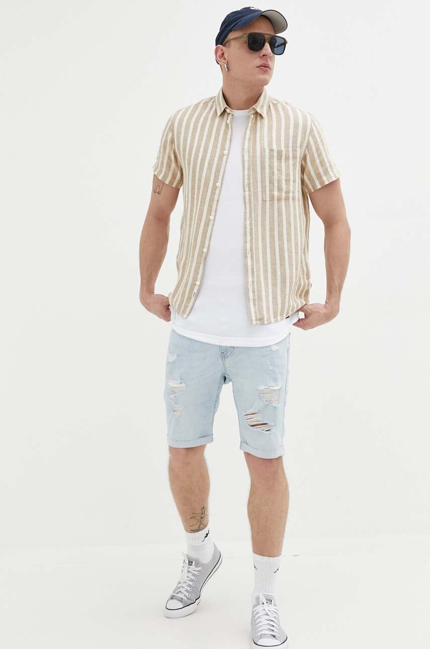 Hollister co. pantaloni scurti jeans barbati