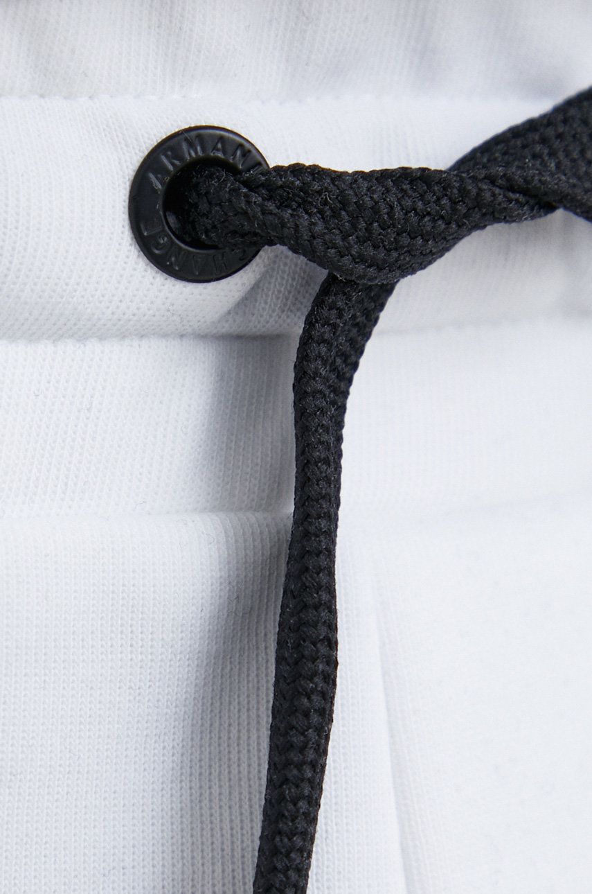 Armani Exchange szorty męskie kolor biały