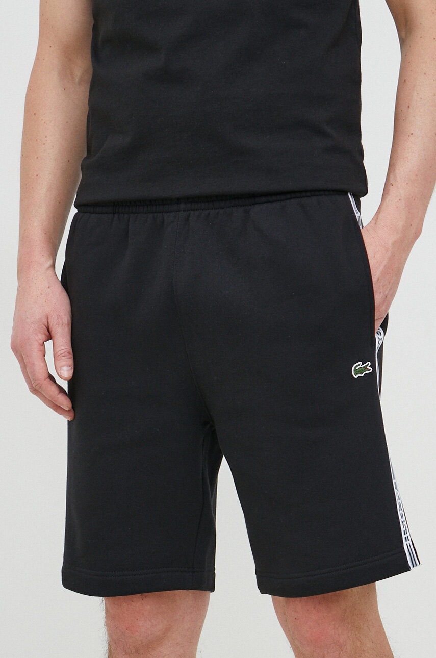 

Шорты Lacoste мужские цвет чёрный