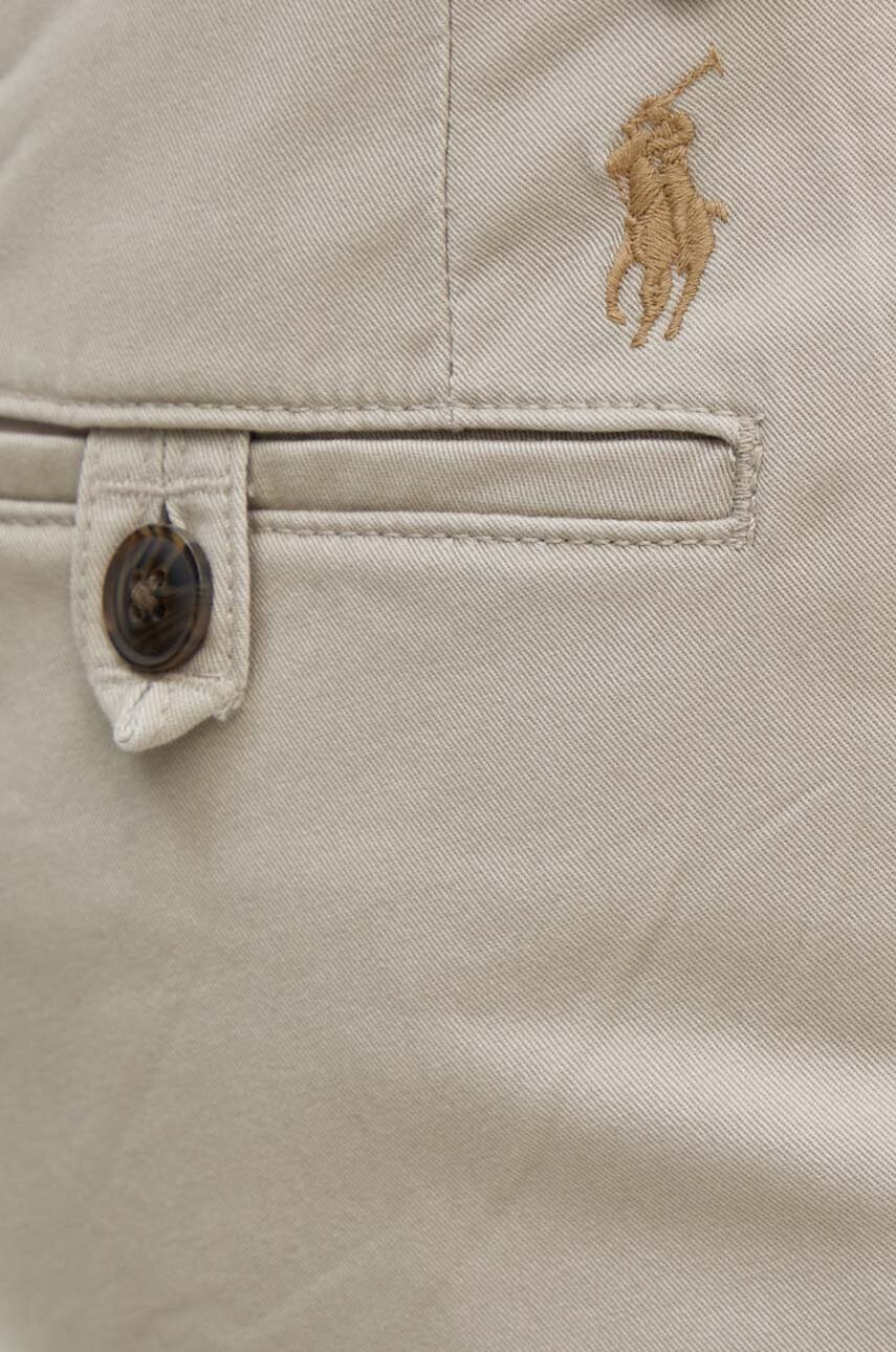 Шорти Polo Ralph Lauren чоловічі колір бежевий 