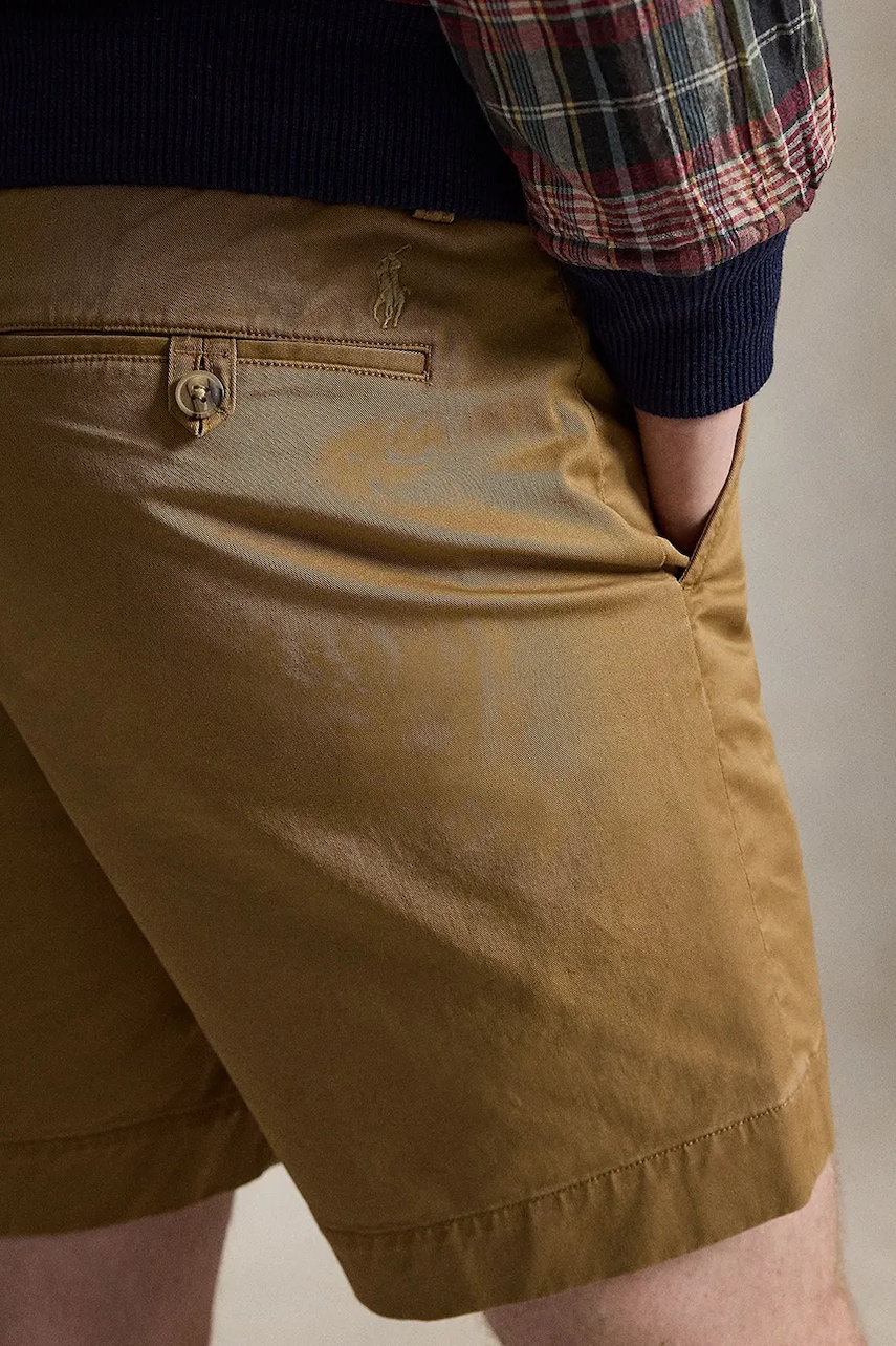 Polo Ralph Lauren šortky chino pánske bavlnené s elastanom