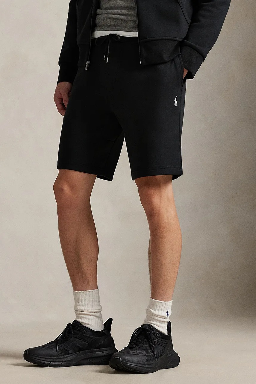 Σορτς Polo Ralph Lauren χρώμα: μαύρο, 710881520