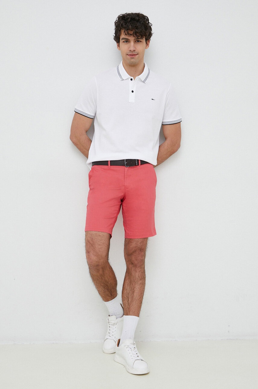 

Шорты Tommy Hilfiger мужские цвет розовый