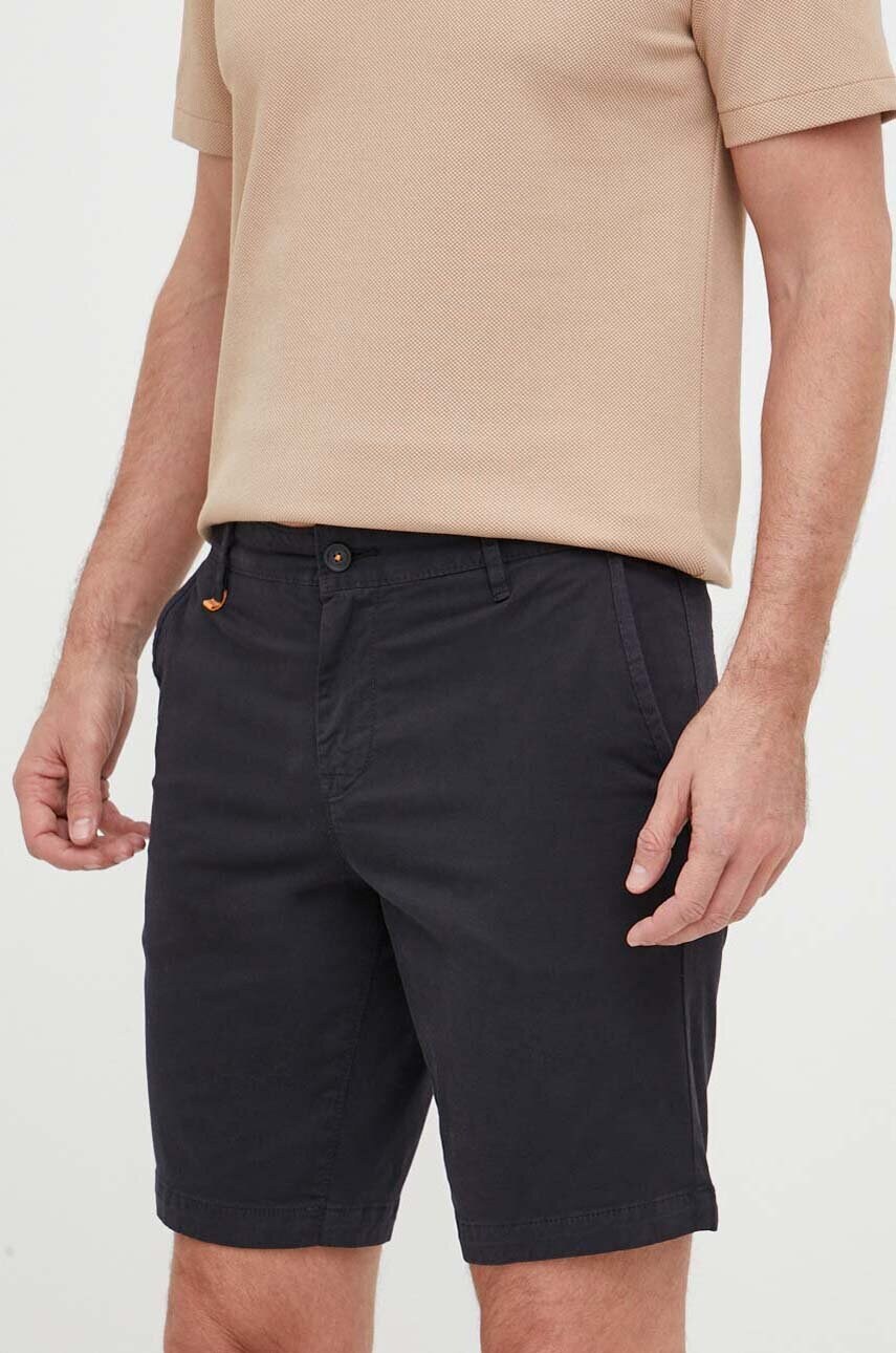 Boss pantaloni scurti boss orange barbati, culoarea negru