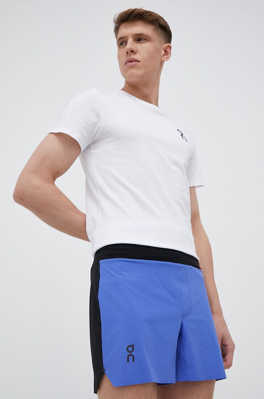 Běžecké šortky On-running Lightweight - modrá -  Hlavní materiál: 85 % Recyklovaný polyamid