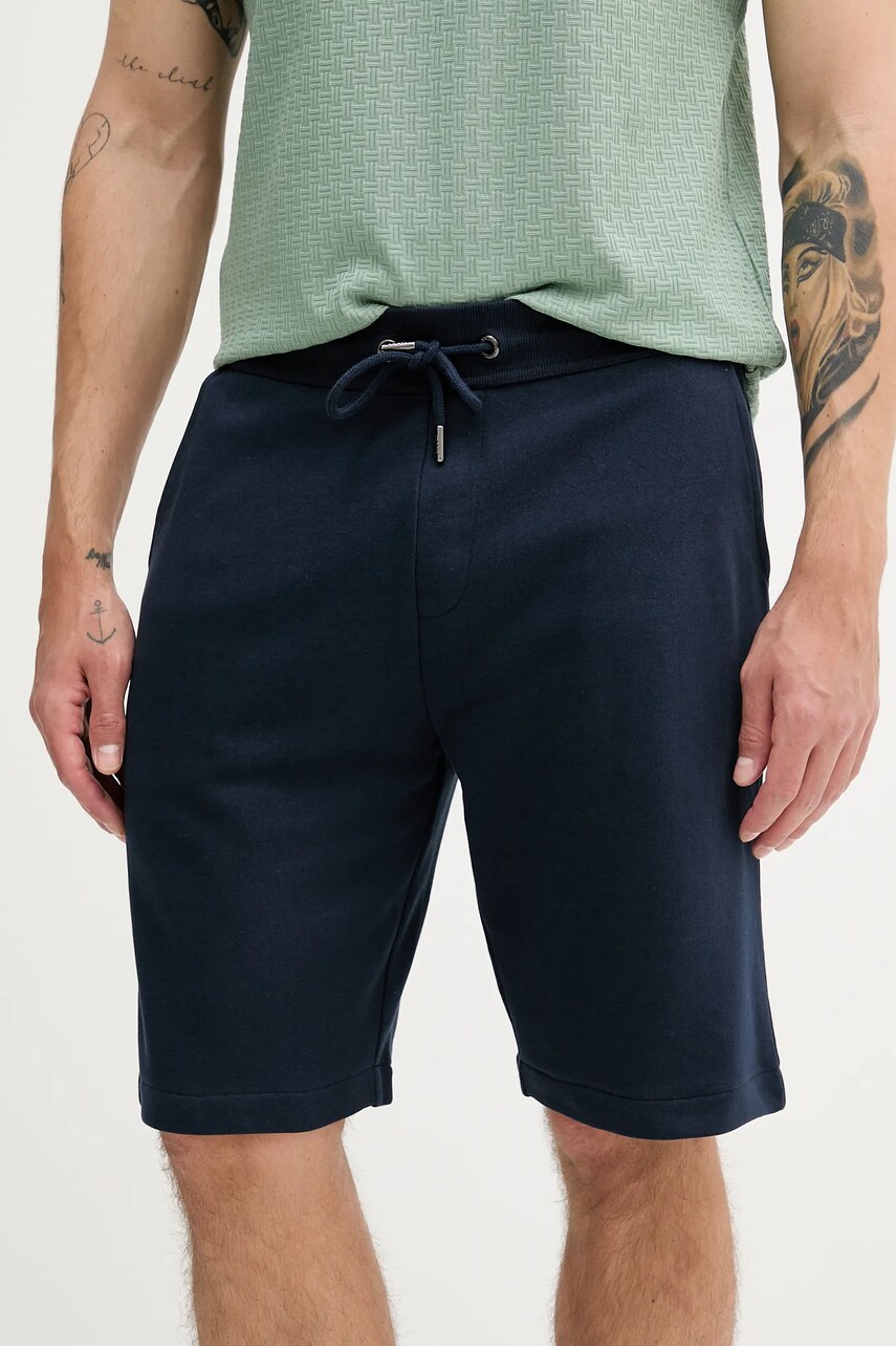 Joop! pantaloni scurti din bumbac culoarea gri