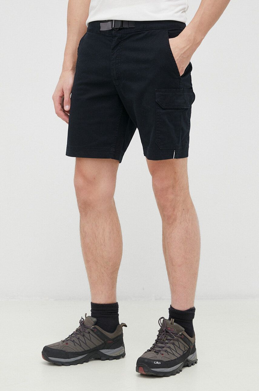 Columbia pantaloni scurți outdoor Pacific Ridge culoarea negru 2030951-397