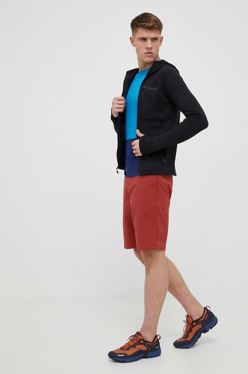 Σορτς εξωτερικού χώρου Jack Wolfskin Desert χρώμα: κόκκινο φωτογραφία