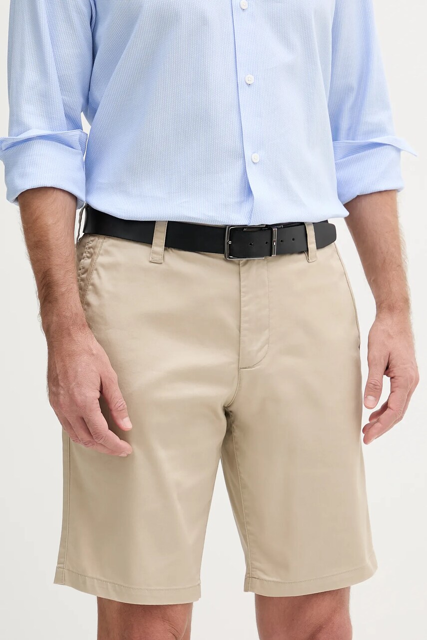 Levně Kraťasy Armani Exchange pánské, šedá barva