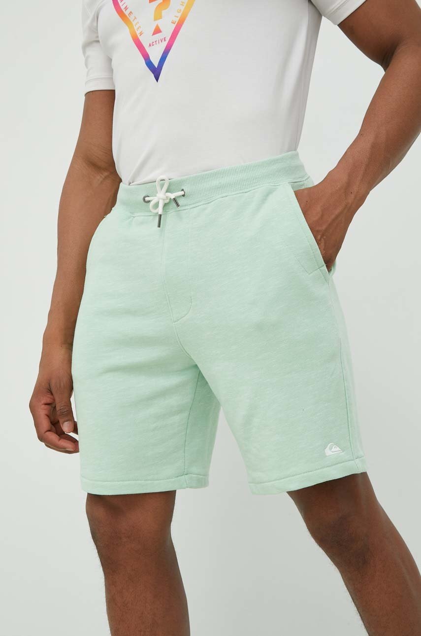 

Шорты Quiksilver мужские цвет зелёный меланж