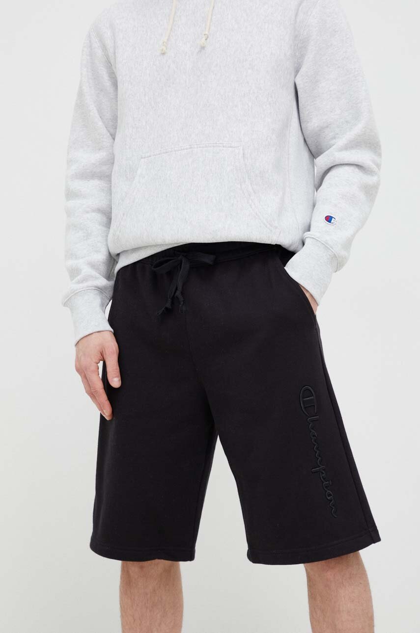 Champion Pantaloni Scurti Barbati, Culoarea Negru