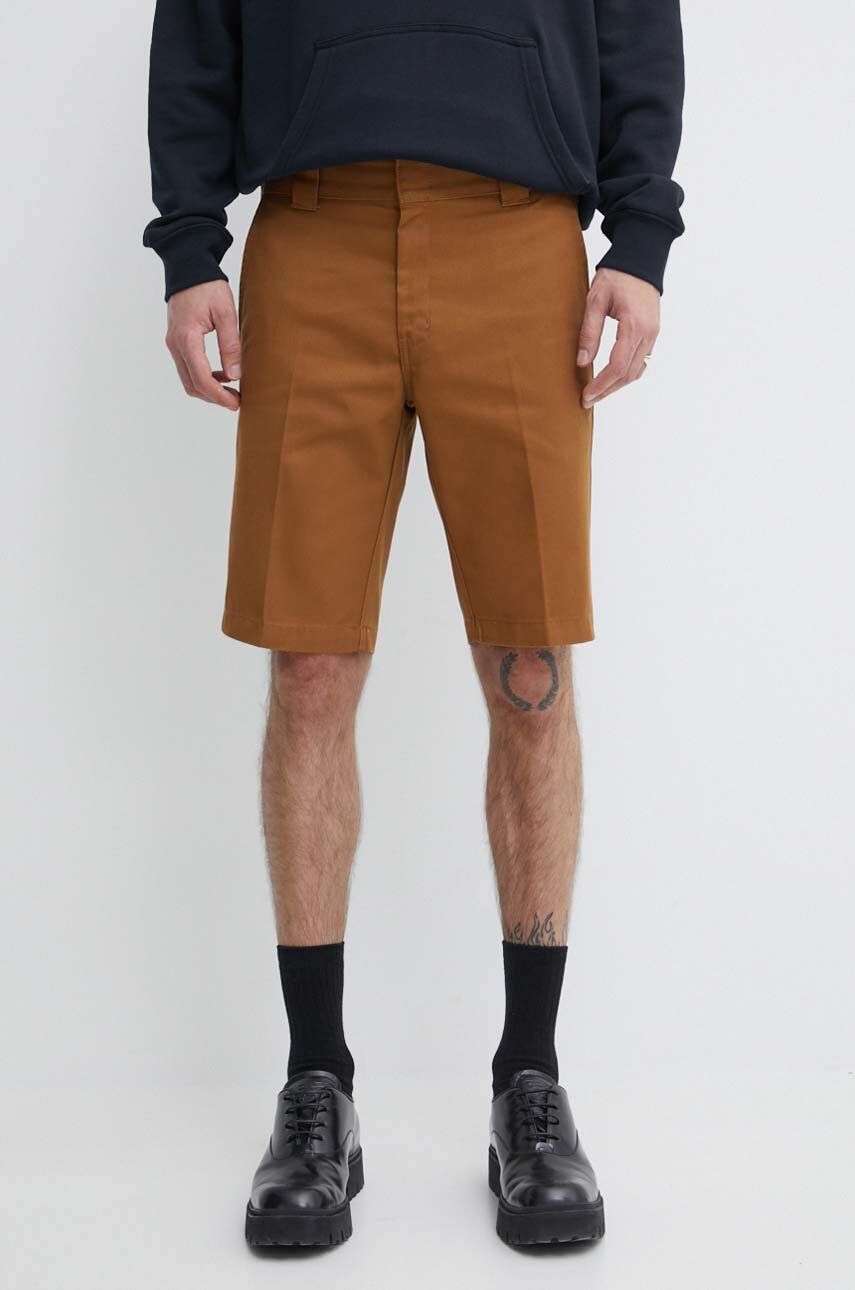 Dickies pantaloni scurti barbati, culoarea maro