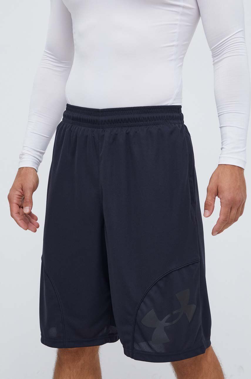Tréninkové šortky Under Armour Perimeter černá barva - černá - 100 % Polyester