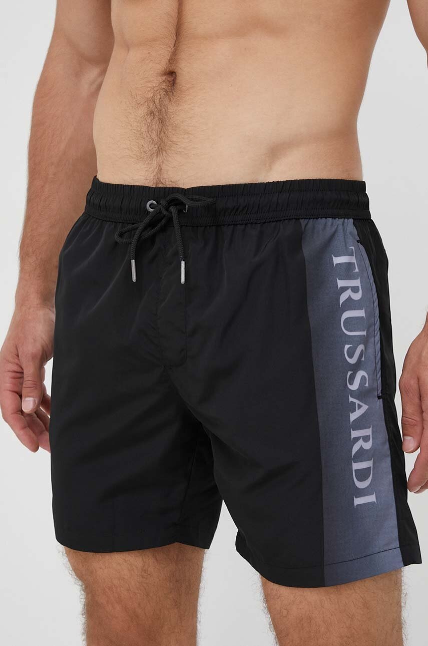 Σορτς κολύμβησης Trussardi χρώμα: μαύρο
