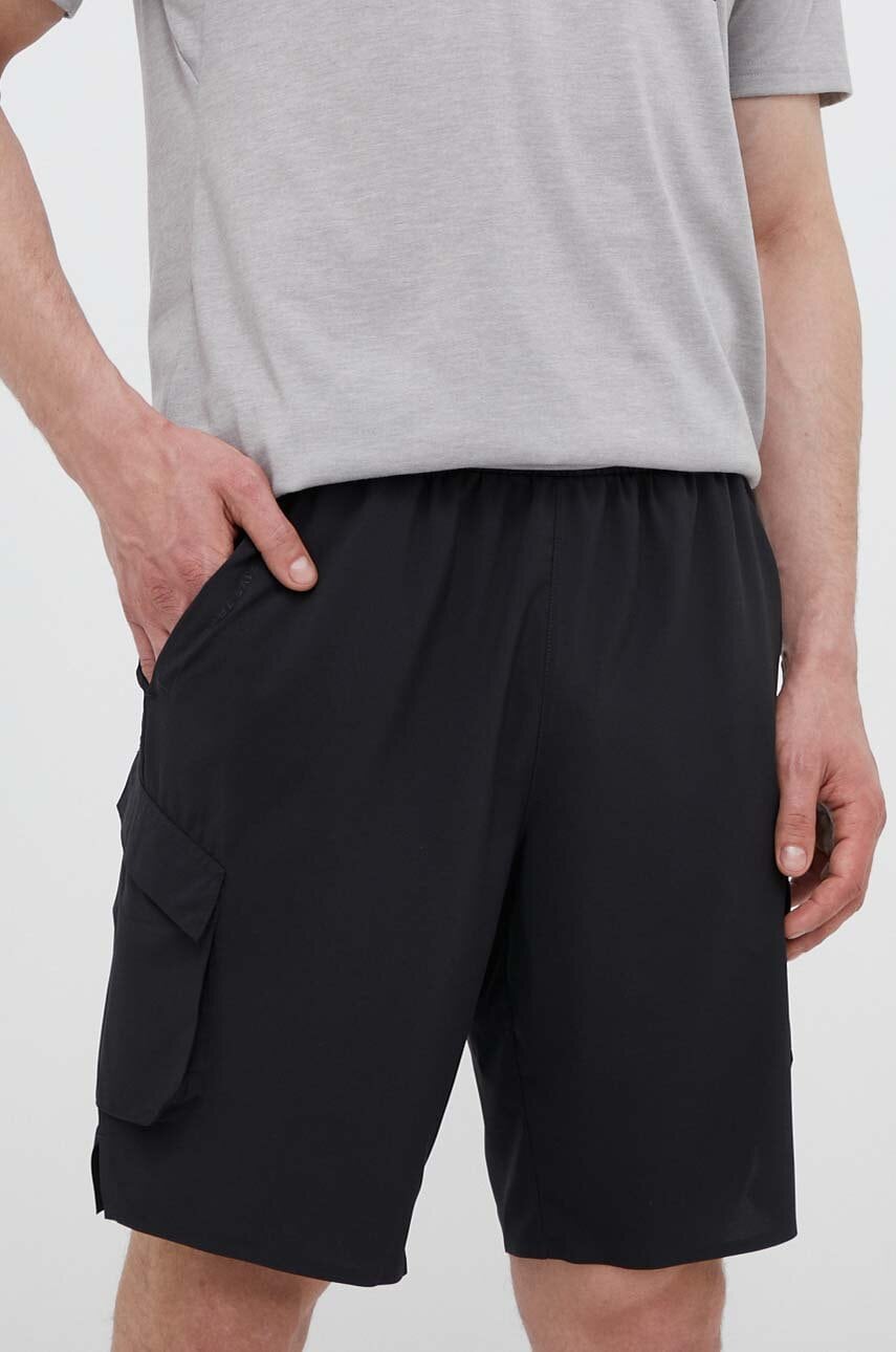 4f pantaloni scurți de antrenament culoarea negru