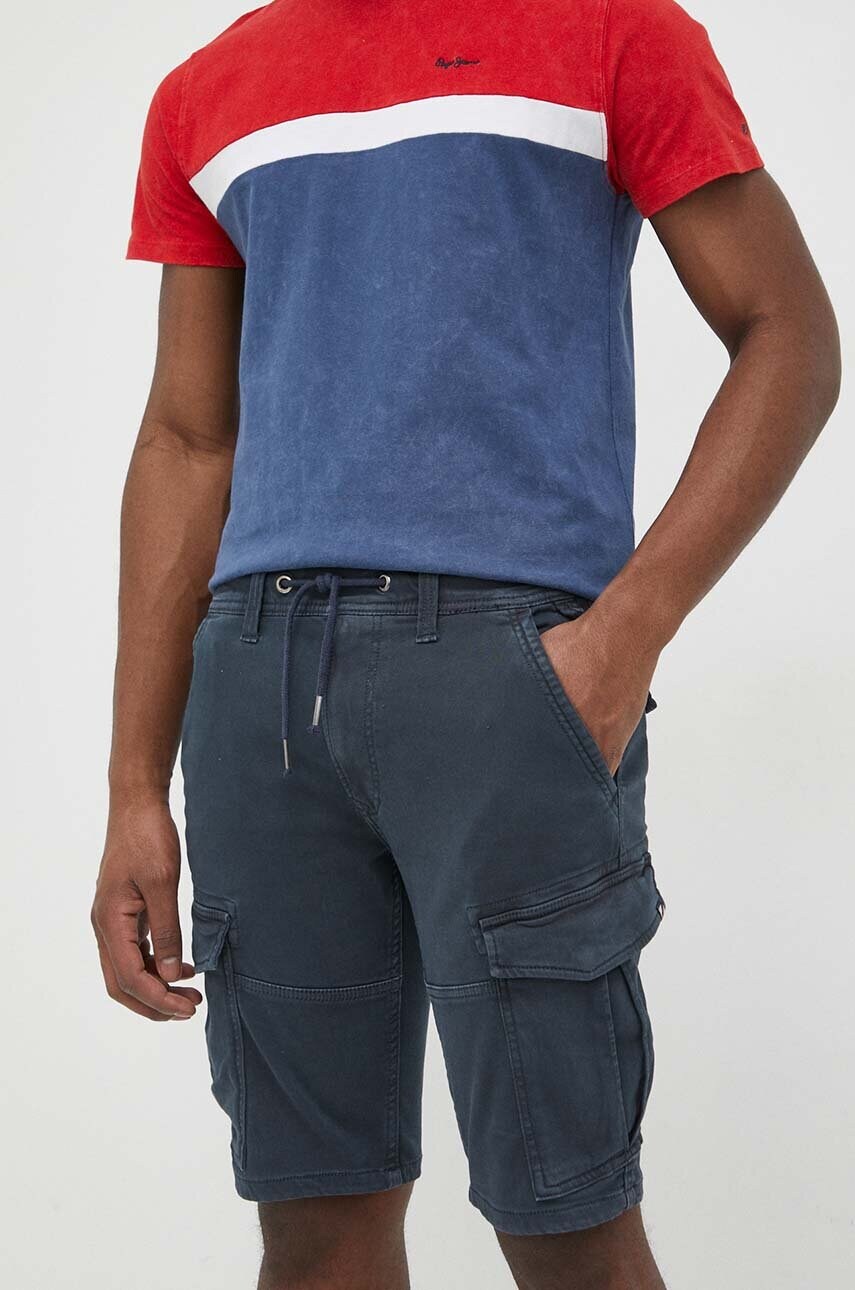 

Шорты Pepe Jeans Jared мужские цвет синий