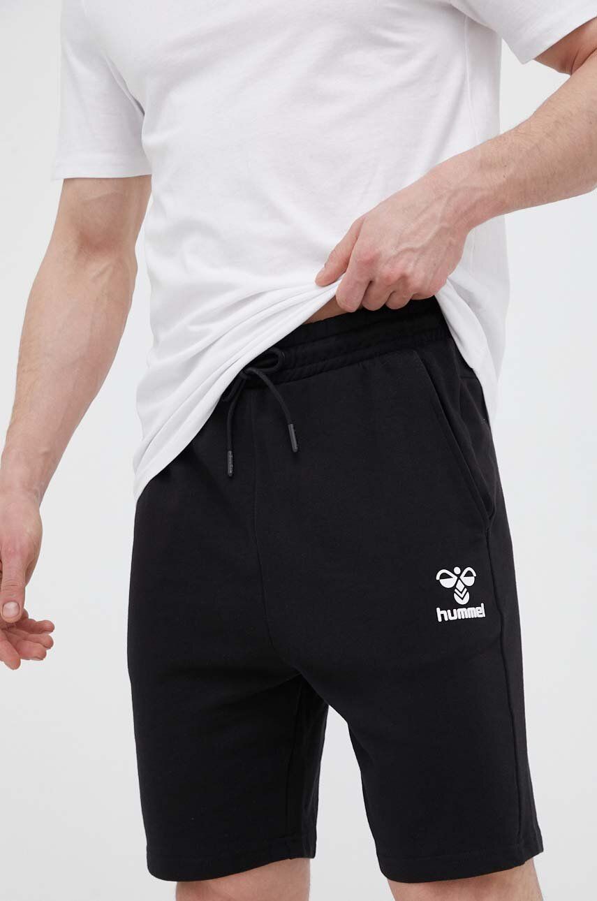 Hummel pantaloni scurti barbati, culoarea negru