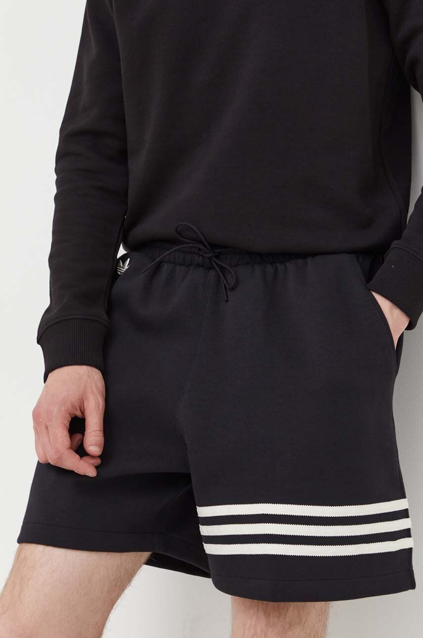 Adidas Originals Pantaloni Scurti Barbati, Culoarea Negru Hn6594-black