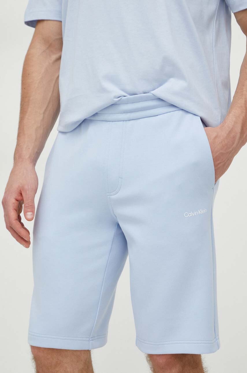 

Къс панталон Calvin Klein в синьо K10K111208, Син