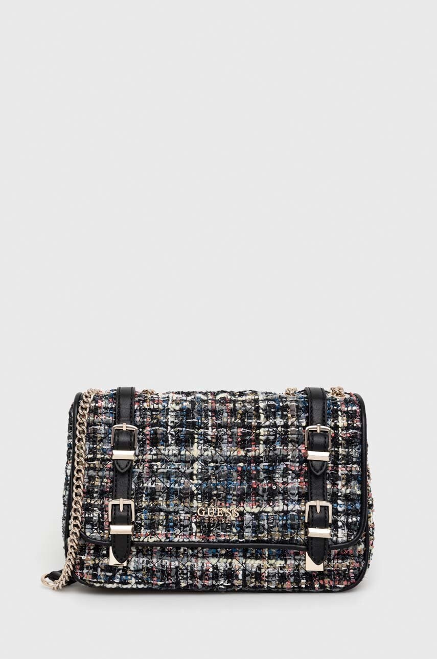 

Чанта Guess в черно, Черен