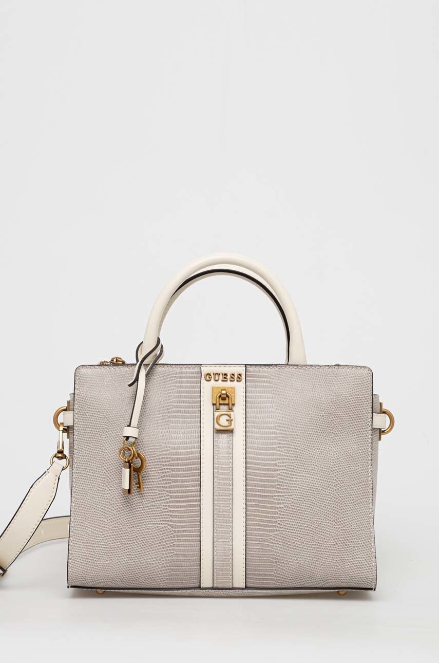 

Чанта Guess в сиво, Сив