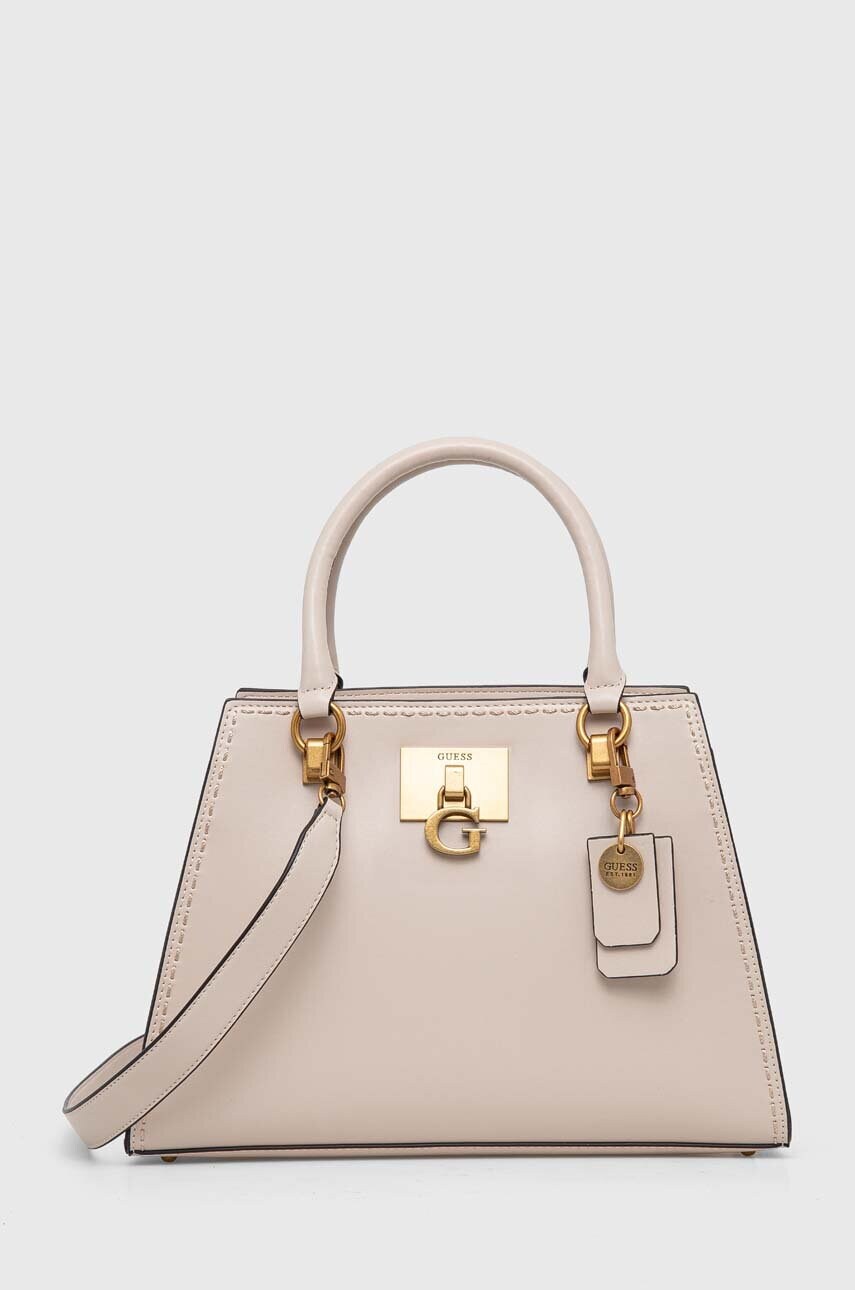 

Сумочка Guess колір бежевий