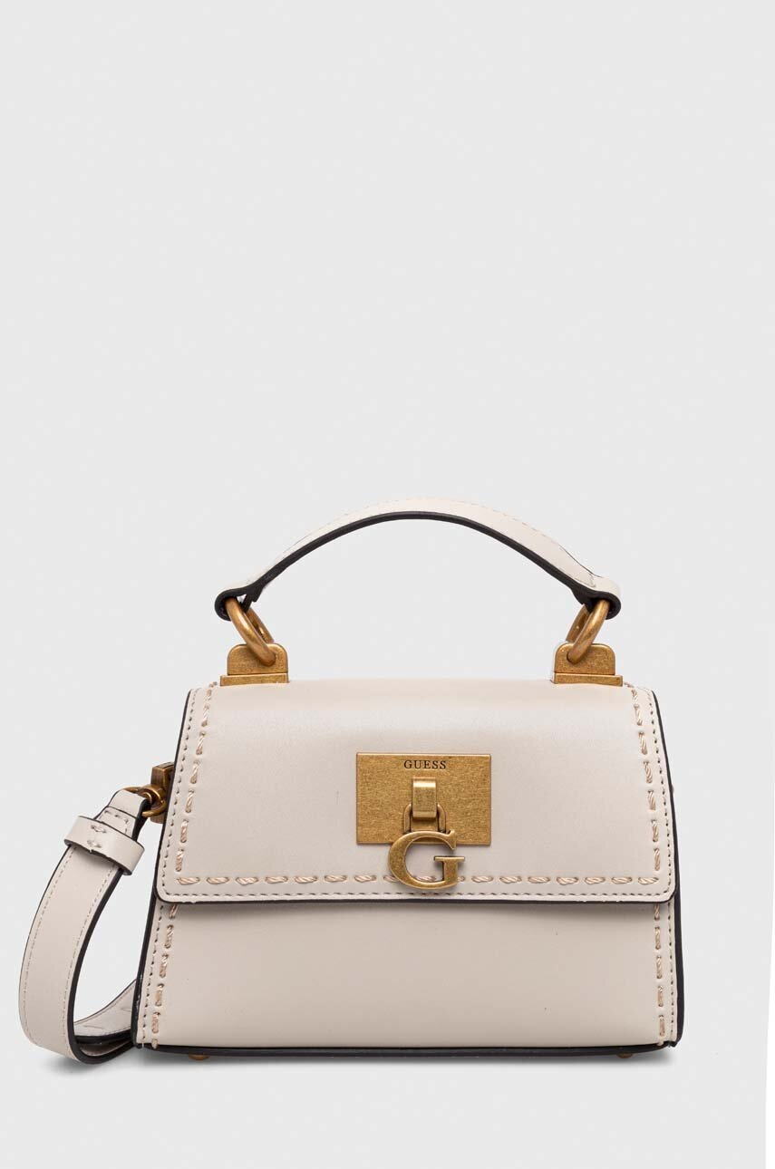 

Сумочка Guess колір бежевий