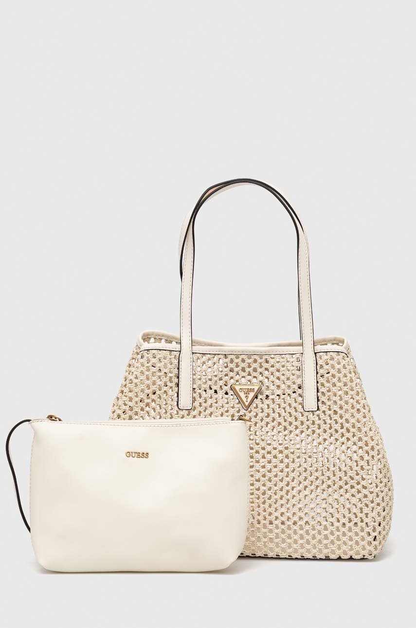 

Чанта Guess в бежово, Бежов
