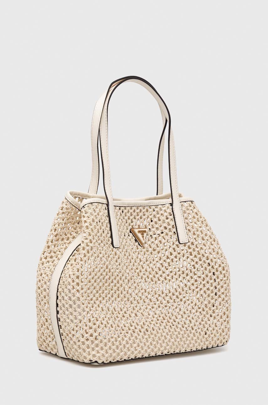 

Сумочка Guess колір бежевий