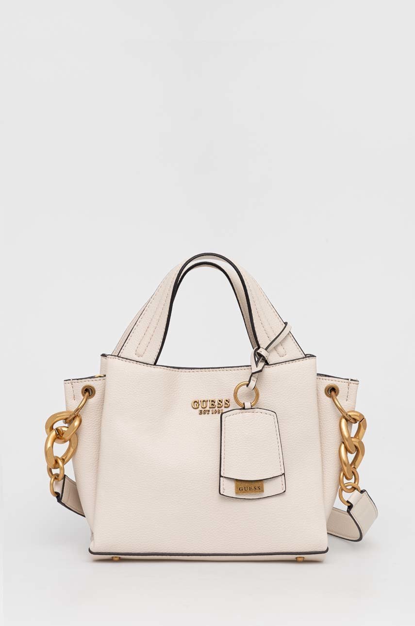 

Чанта Guess в бежово, Бежов