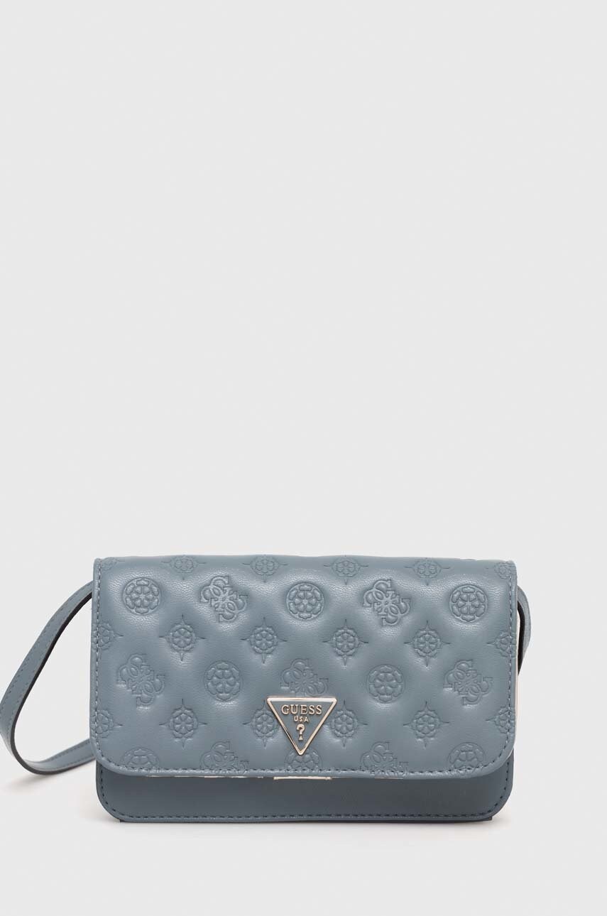 

Чанта Guess в синьо, Син