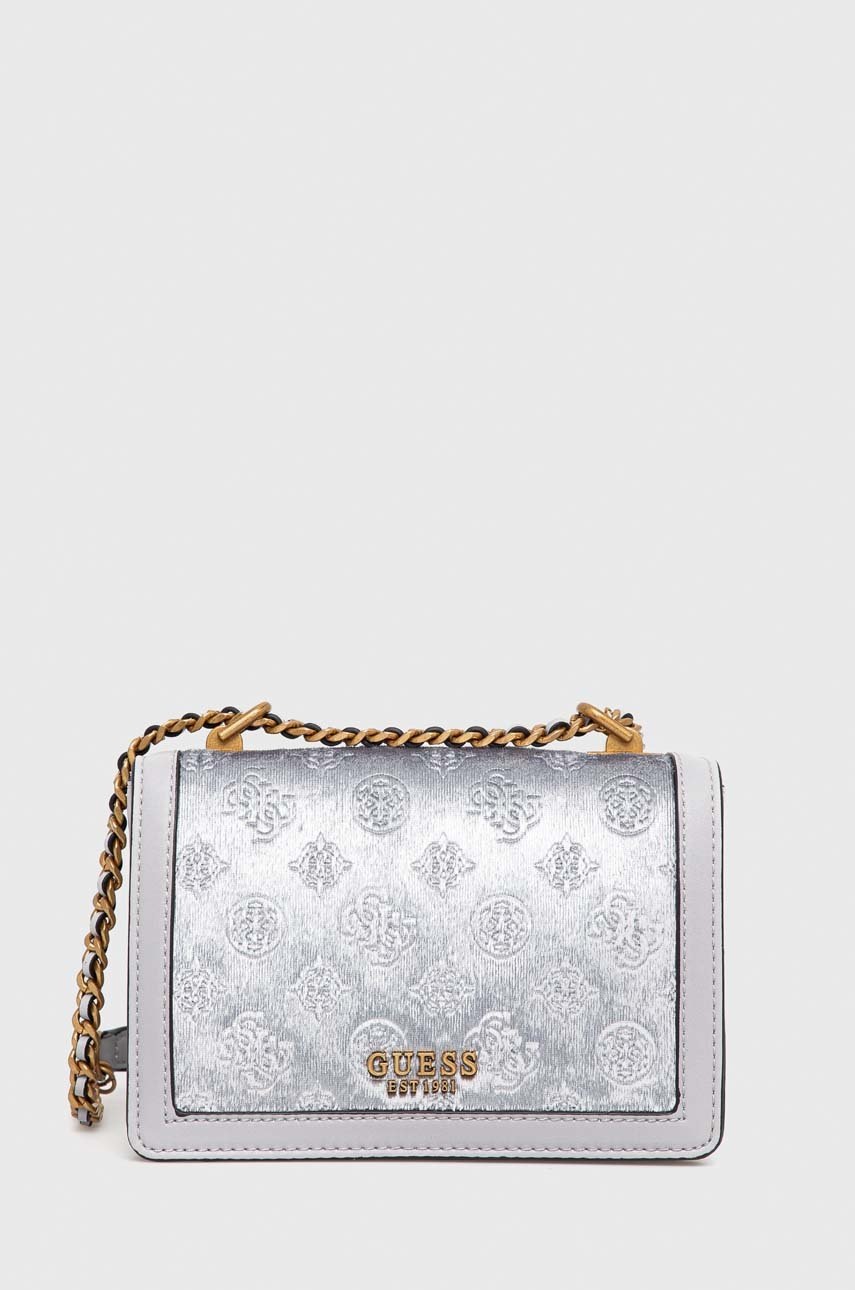 

Сумочка Guess колір срібний