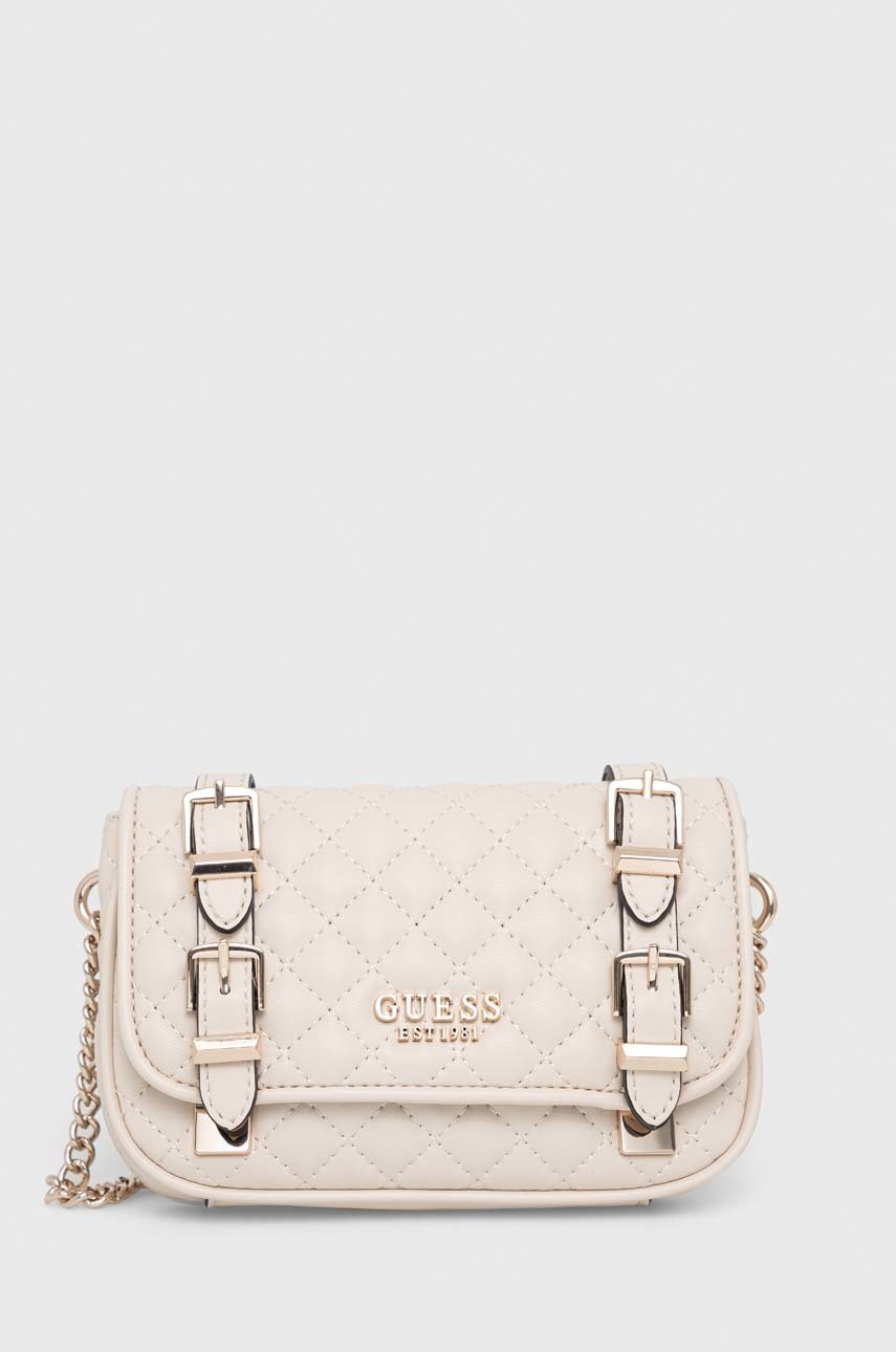 

Чанта Guess в бежово, Бежов