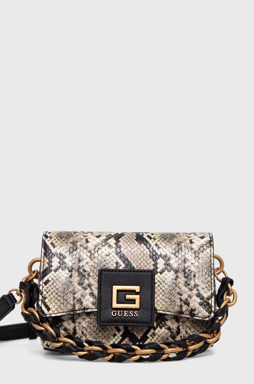 

Сумочка Guess колір бежевий