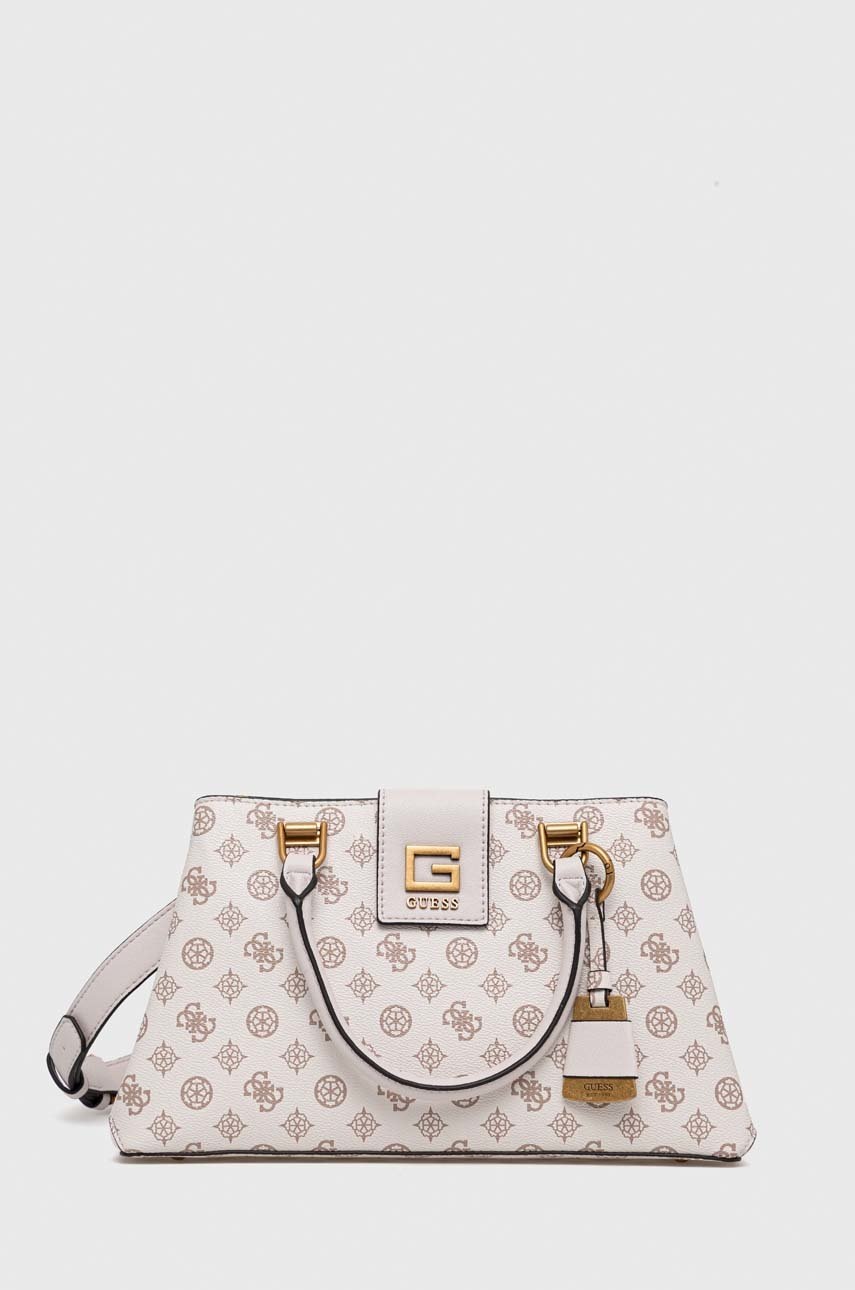 

Сумочка Guess колір бежевий
