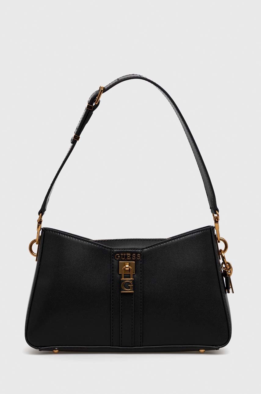 

Чанта Guess в черно, Черен