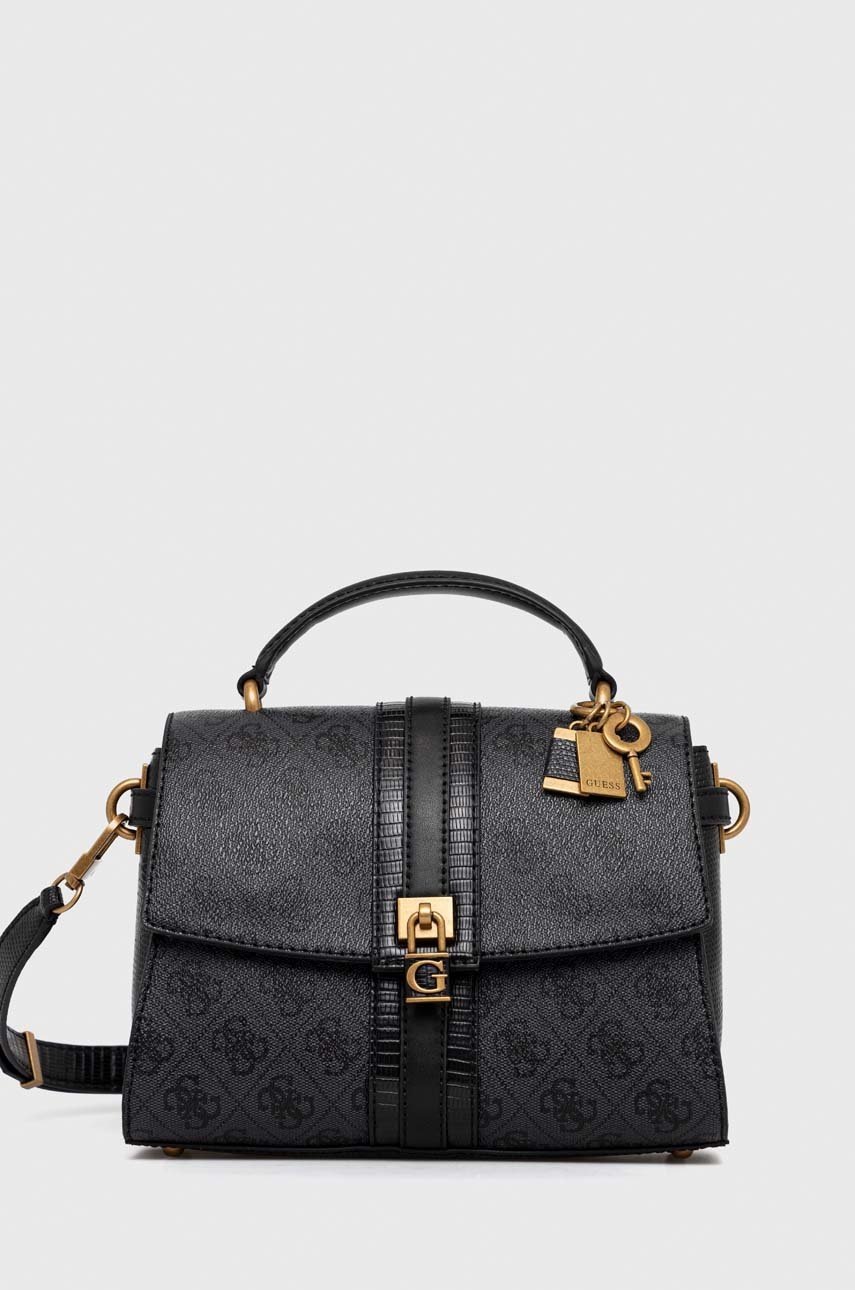 

Чанта Guess в черно, Черен